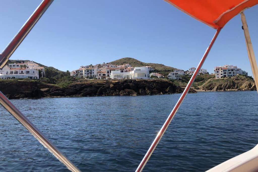 福尔内利斯Miravent Terraza Y Jardin Frente Al Mar Menorca公寓 外观 照片