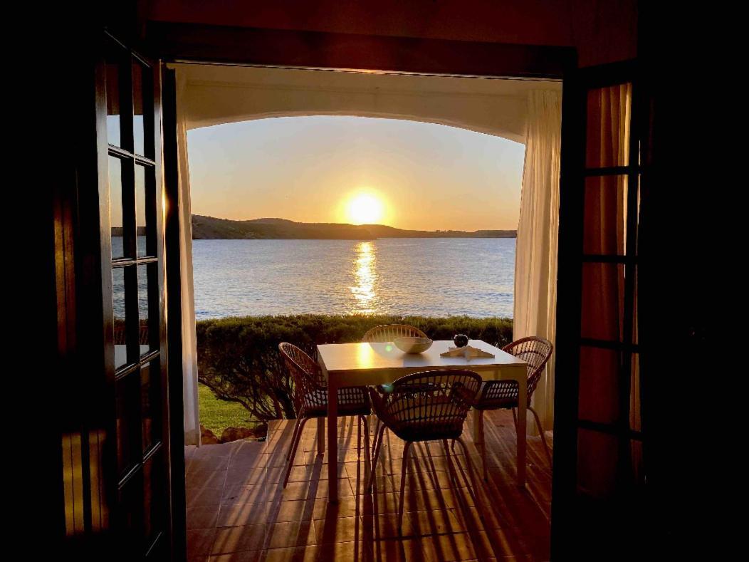 福尔内利斯Miravent Terraza Y Jardin Frente Al Mar Menorca公寓 外观 照片