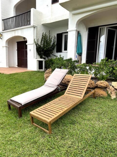福尔内利斯Miravent Terraza Y Jardin Frente Al Mar Menorca公寓 外观 照片